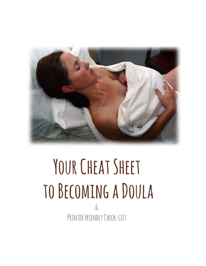 Doula Training Cheat Sheet